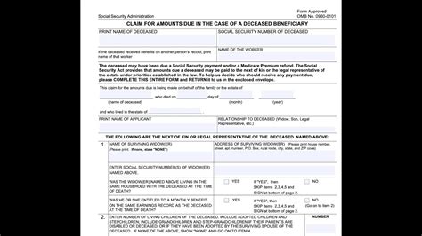 5 Tips For Filing Ssa Form 1724