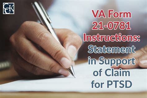 5 Tips For Filing Va Form 21-0781 Successfully