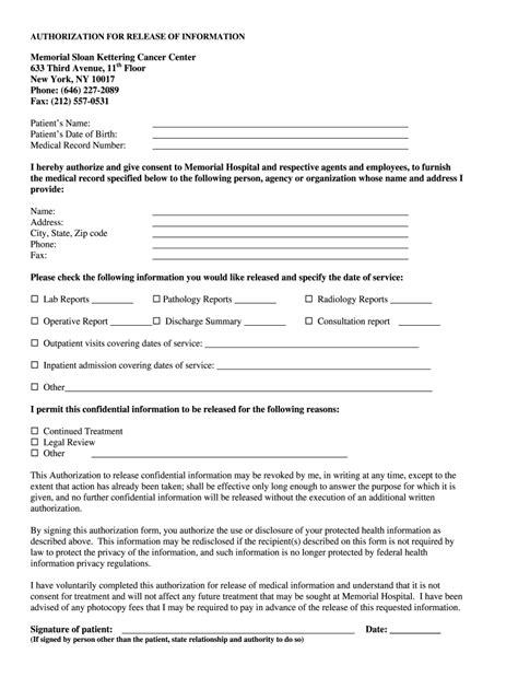 5 Tips For Filling Memorial Sloan Kettering Visitor Form