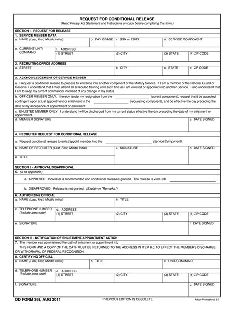 5 Tips For Filling Out Da Form 368