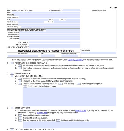 5 Tips For Filling Out Form Fl-320