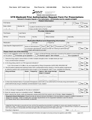 5 Tips For Filling Out Mvp Prior Authorization Form