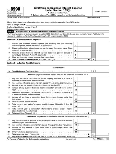 5 Tips To Complete Form 8990 With Ease