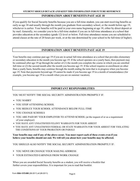 5 Tips To Complete Ssa 1372 Form Correctly