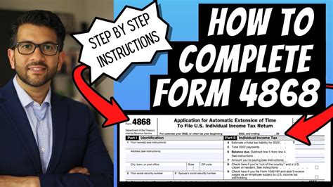 5 Tips To File Ma Form 4868 Successfully