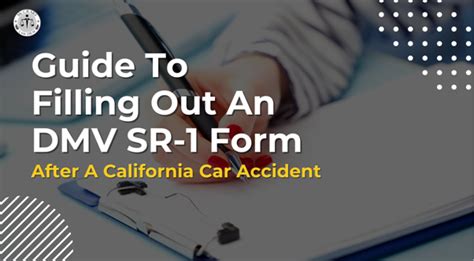 5 Tips To Fill Out Ca Dmv Sr1 Form