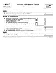 5 Tips To Fill Out Form 4952 Correctly