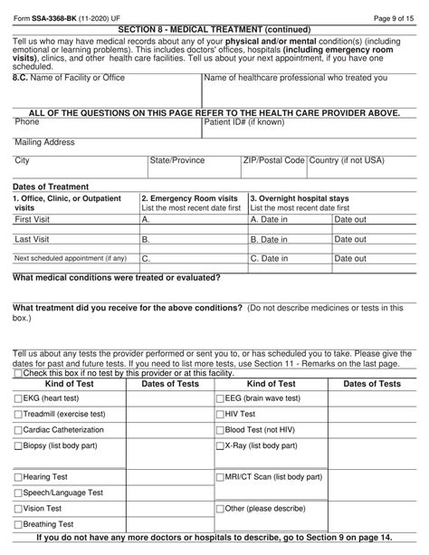 5 Tips To Fill Out Form Ssa 3368 Bk