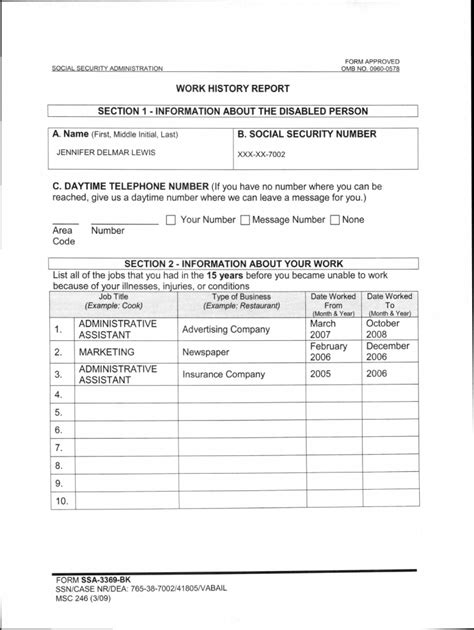 5 Tips To Fill Ssa-3369 Form Correctly