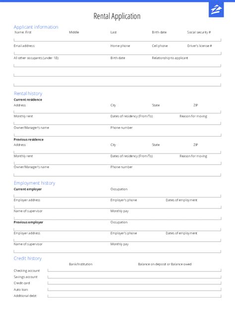 5 Tips To Fill Zillow Rental Application Form