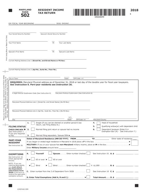 5 Tips To Simplify Maryland Income Tax Form