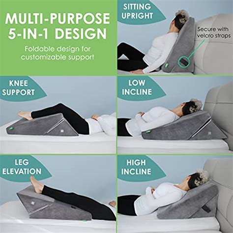 5 Ways A Cushy Form Bed Wedge Pillow Can Help