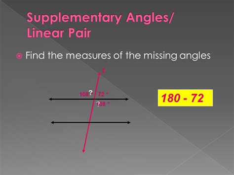 5 Ways Linear Pairs Form Supplementary Angles