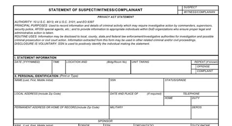 5 Ways To Complete Af Form 1168 Correctly