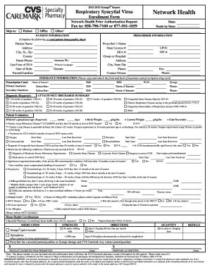 5 Ways To Complete Cvs Synagis Enrollment Form