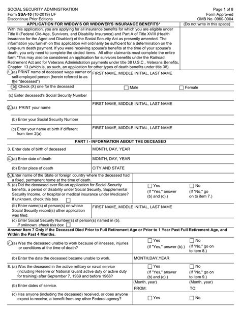 5 Ways To Complete Form Ssa-10