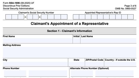 5 Ways To Complete Form Ssa 1696 Successfully