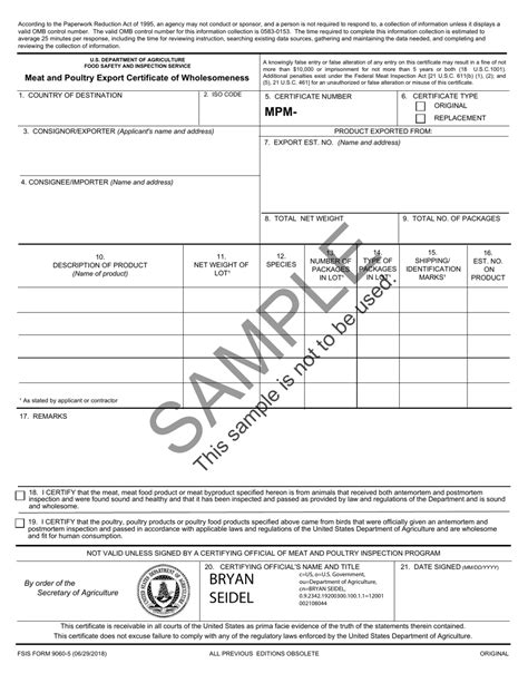 5 Ways To Complete Fsis Form 9060-5 Successfully