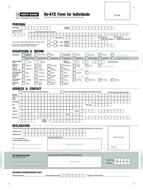 5 Ways To Complete Hdfc Kyc Form For Nris