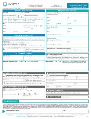 5 Ways To Complete Invitae Requisition Form Easily