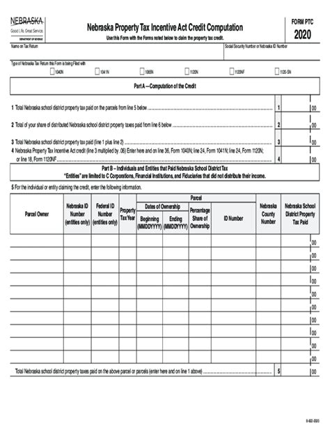 5 Ways To Complete Nebraska Form Ptc