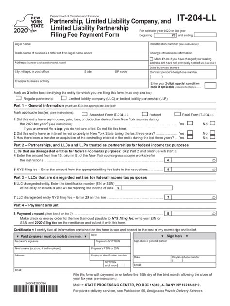 5 Ways To Complete Nys Form It-204-Ll