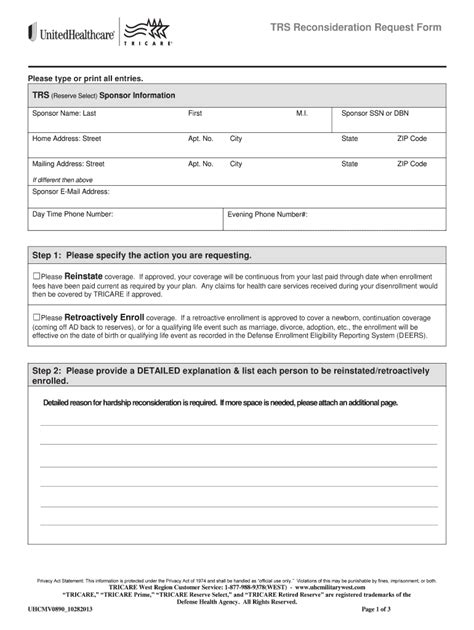 5 Ways To Complete Triwest Reconsideration Form Successfully