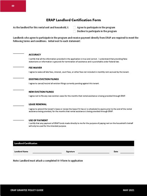 5 Ways To Confirm Rent With Erap Landlord Form