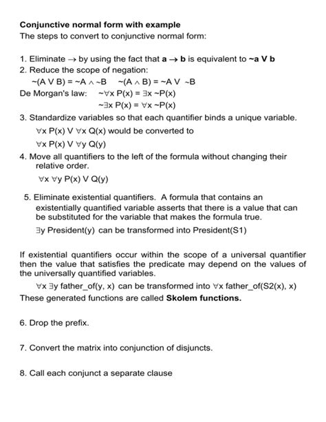 5 Ways To Convert To Conjunctive Normal Form