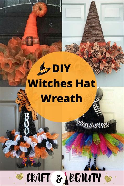 5 Ways To Create A Witch Hat Wreath Form