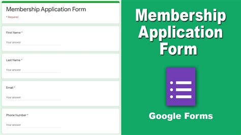 5 Ways To Create Google Docs Membership Form