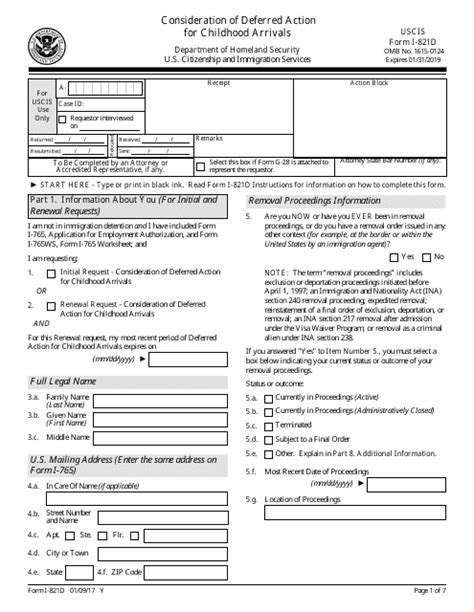 5 Ways To Download Uscis Form I-821d Easily