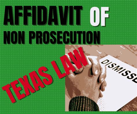 5 Ways To Drop Charges With Texas Affidavit Form