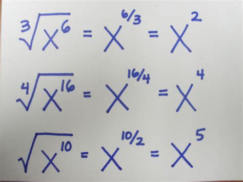 5 Ways To Express Square Root Of X Exponentially