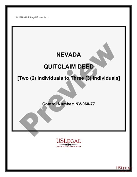 5 Ways To File A Clark County Quit Claim Deed