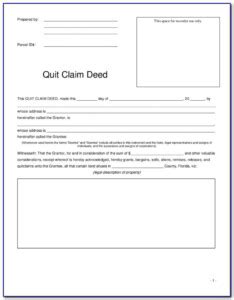 5 Ways To File Gwinnett County Quit Claim Deed