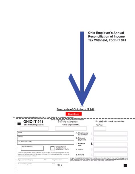 5 Ways To File Ohio It 941 Form Correctly