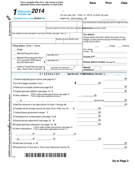 5 Ways To File Your Wisconsin State Tax Form