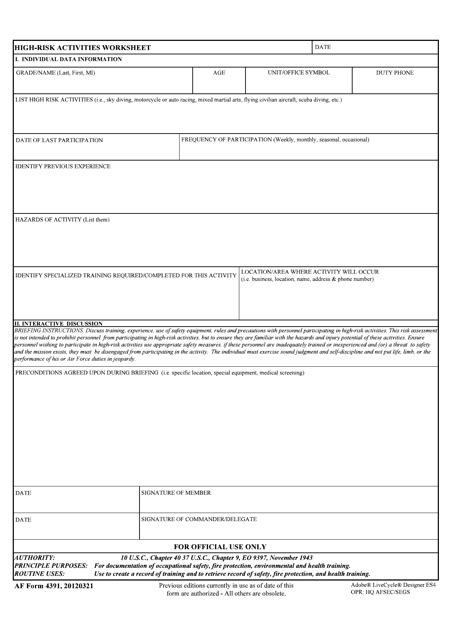 5 Ways To Fill Air Force Form 4391