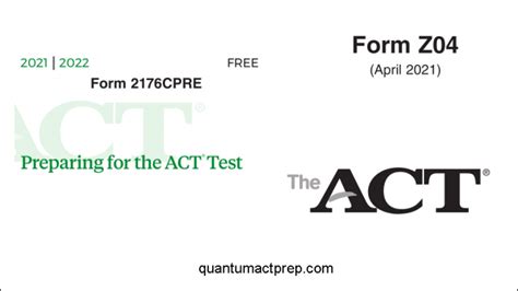 5 Ways To Fill Out Act Form 2176cpre Correctly