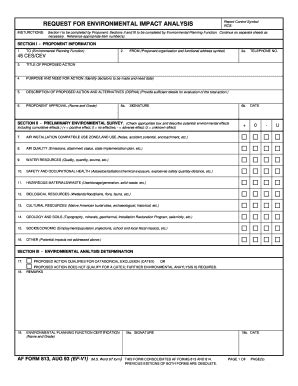 5 Ways To Fill Out Af Form 813