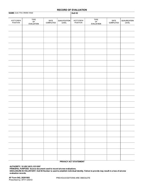 5 Ways To Fill Out Af Form 942