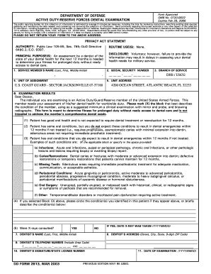 5 Ways To Fill Out Air Force Dental Form