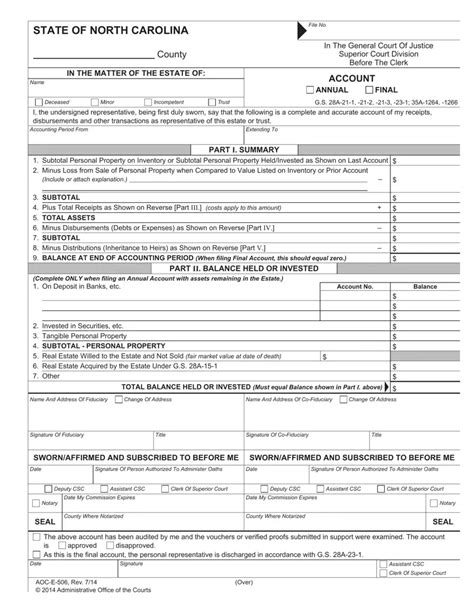 5 Ways To Fill Out Aoc-E-506 Form Correctly