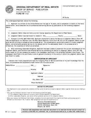 5 Ways To Fill Out Arizona Proof Of Service Form