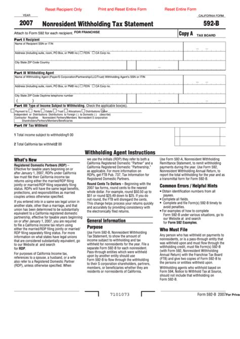 5 Ways To Fill Out Ca Tax Withholding Form