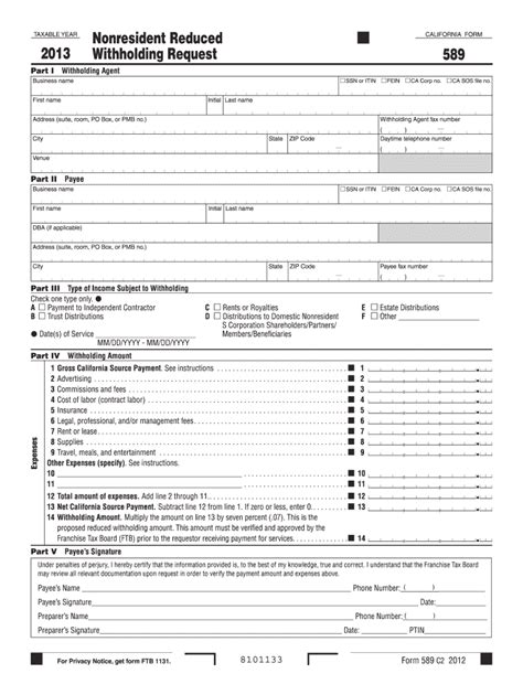 5 Ways To Fill Out California State Withholding Form