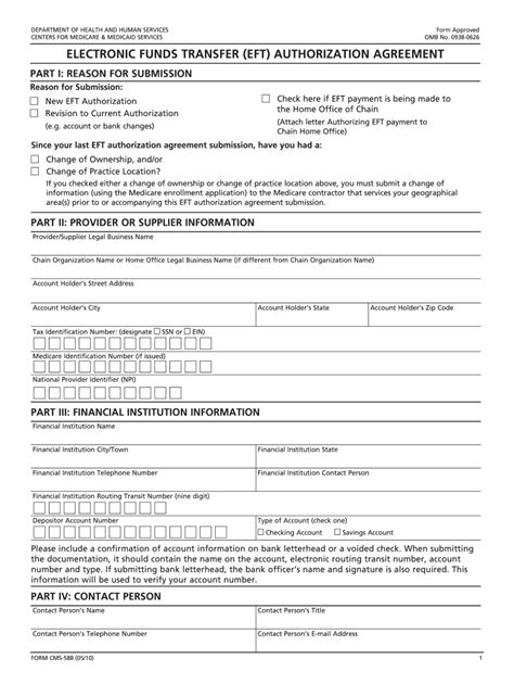 5 Ways To Fill Out Cms Form 588 Correctly