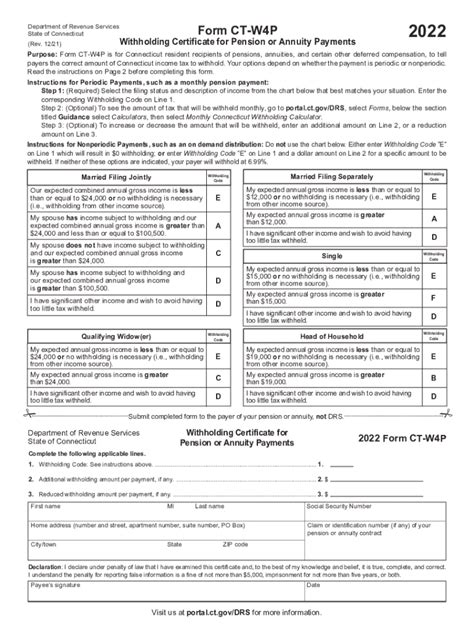 5 Ways To Fill Out Ct State Withholding Form