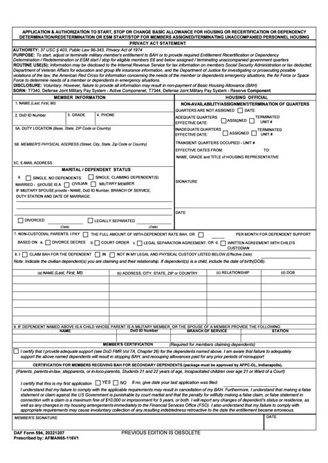 5 Ways To Fill Out Da Form 594 Correctly